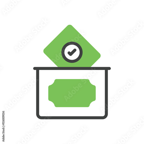 Voting  vector icon