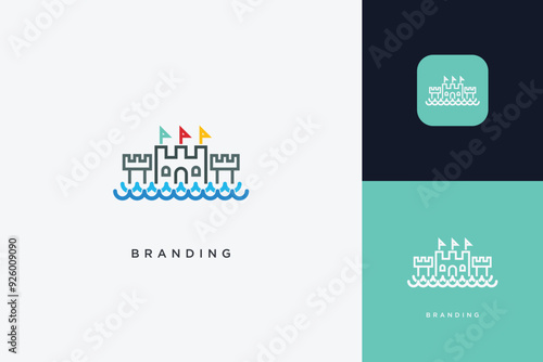 Home Building Logo Modern Structure