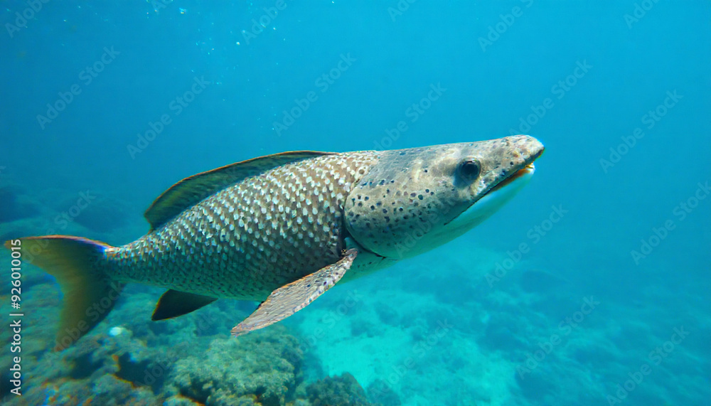 Fototapeta premium deep sea ocean fish