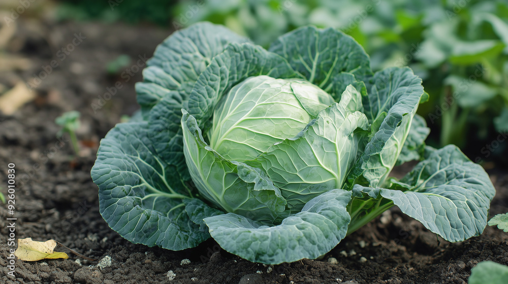 copy space, stockphoto, close up of white cabbage growing in the garden. Growing vegetables at home. Local production of food. Healthy food concept. Homegrown vegetables in the garden. copy space, stockphoto, close up of white cabbage growing in the garden. Growing vegetables at home. Local production of food. Healthy food concept. Homegrown vegetables in the garden.