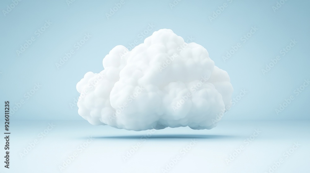 A white cloud floating in the sky A white cloud floating in the sky
