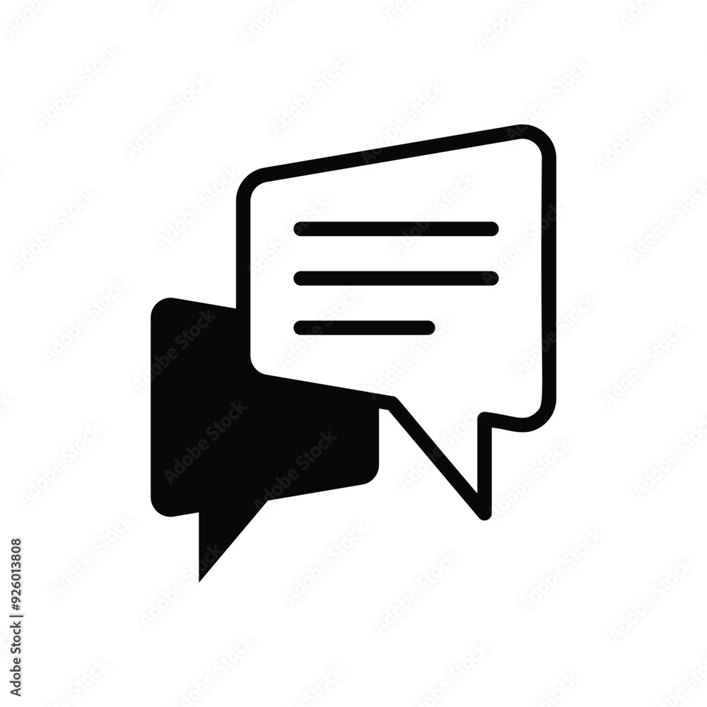 Communication Trouble vector icon Communication Trouble vector icon