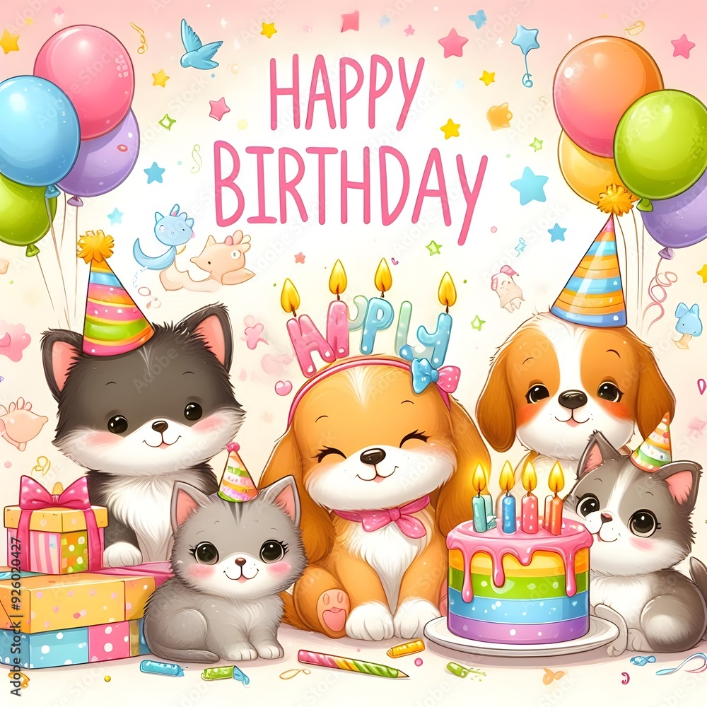Happy Birthday Party Animals Happy Birthday Party Animals