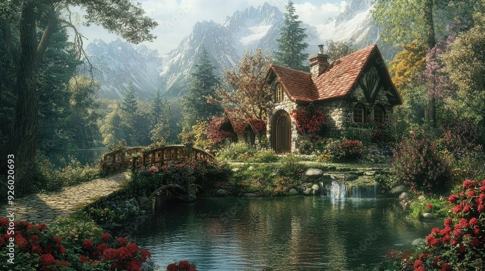 Fototapeta premium Creative Escapes: A Glimpse into the World of Hobbies and Free Time