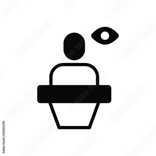 Witness vector icon