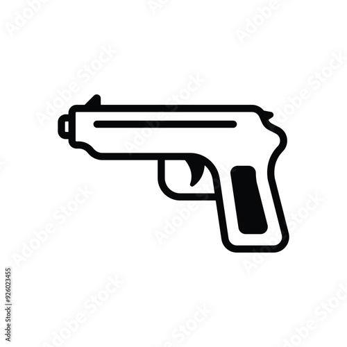 Gun  vector icon
