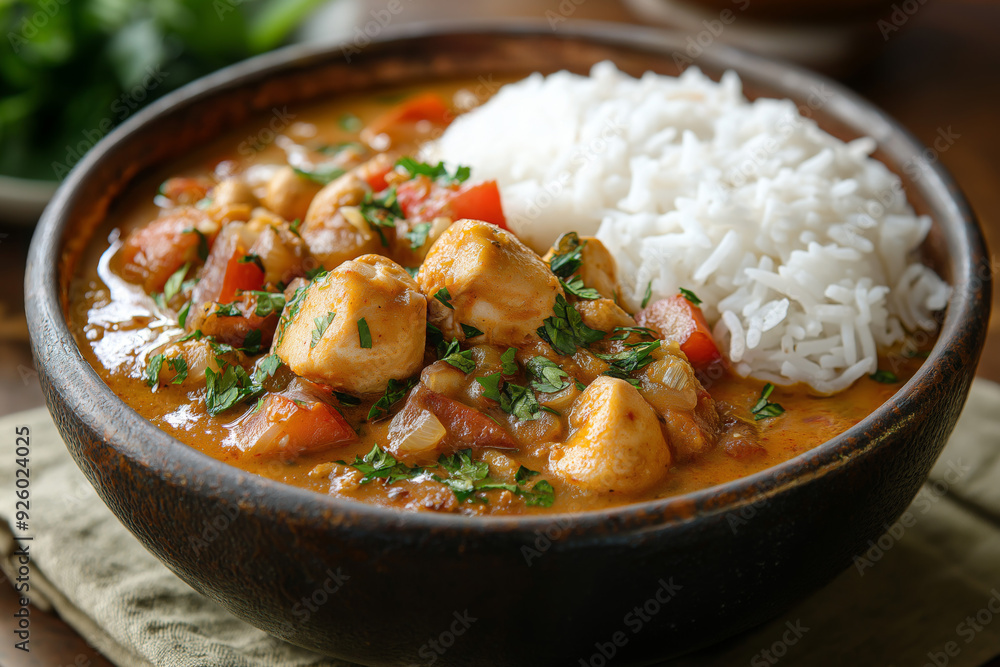 Maafe - Creamy Guinean Peanut Stew with Chicken and Rice Maafe - Creamy Guinean Peanut Stew with Chicken and Rice