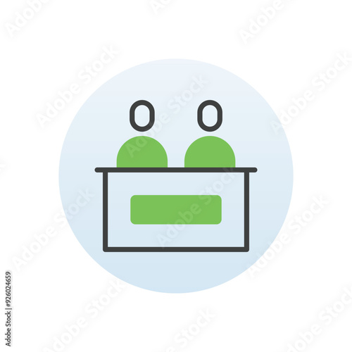 Jury vector icon