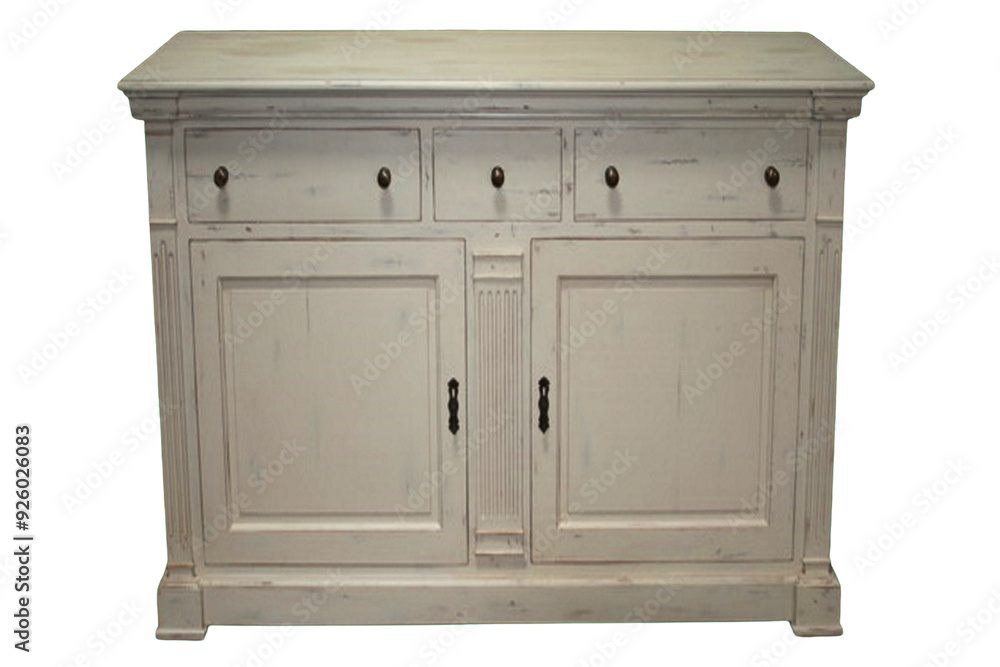 classic white wooden cabinet isolated classic white wooden cabinet isolated