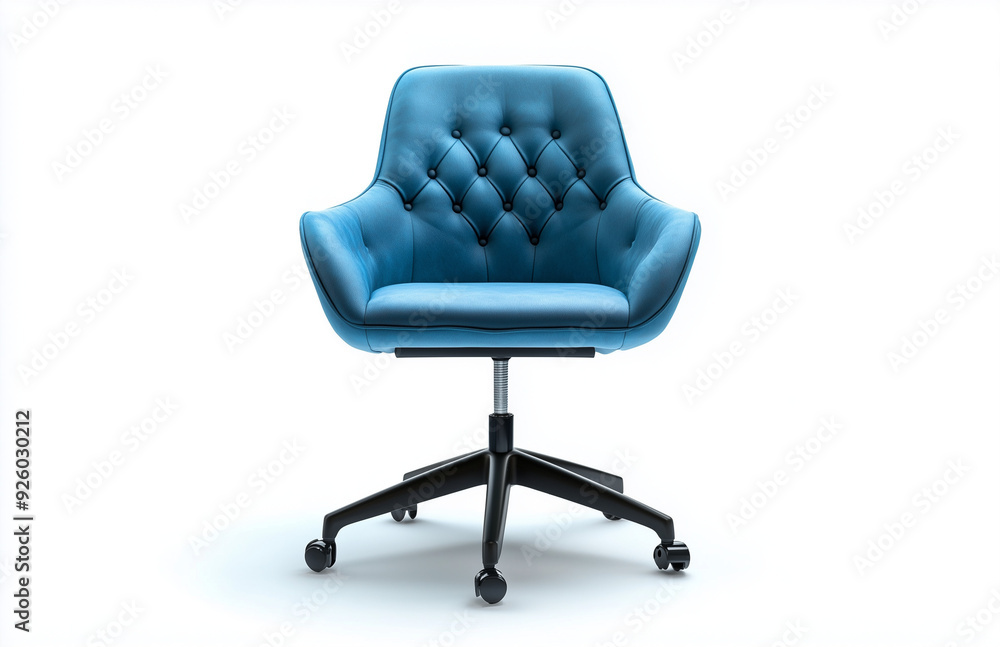 Classical Modern Single Sofa Chair with Arms Premium Executive Boss Office Chair for Ergonomic Leadership Comfort Against White Background Classical Modern Single Sofa Chair with Arms Premium Executive Boss Office Chair for Ergonomic Leadership Comfort Against White Background