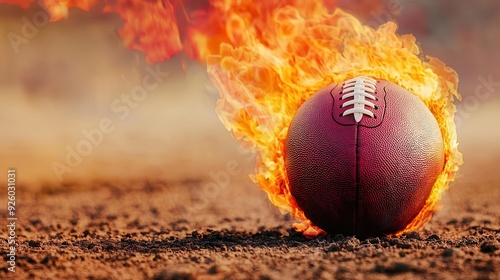 Football in Flames.