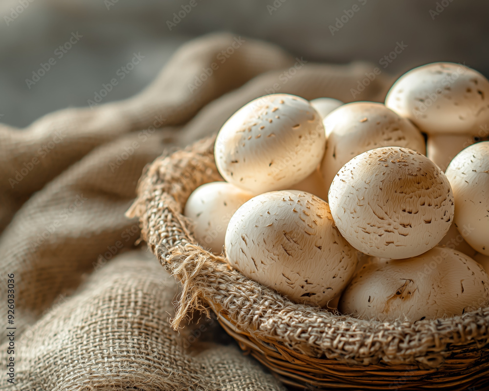 Fresh mushroom texture background, edible mushroom and food ingredient in Asian cuisine Fresh mushroom texture background, edible mushroom and food ingredient in Asian cuisine
