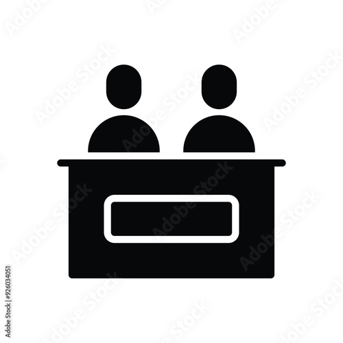 Jury vector icon