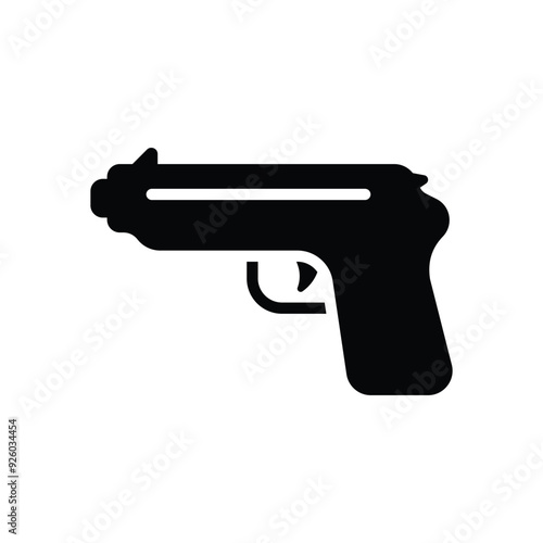 Gun  vector icon