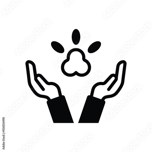  Animals Help vector icon