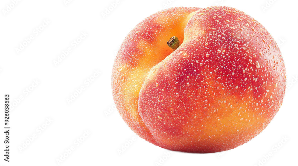 Fresh Peach with Water