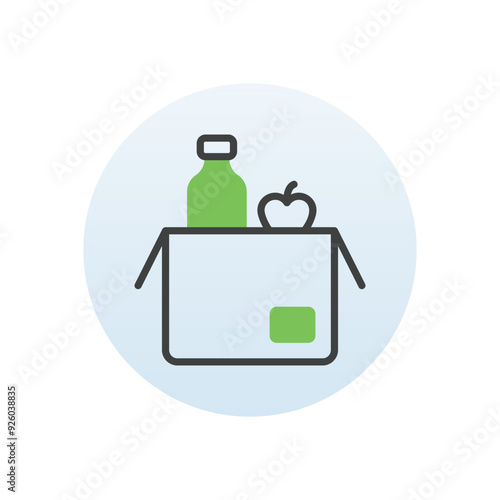  Humanitarian Assistance vector icon