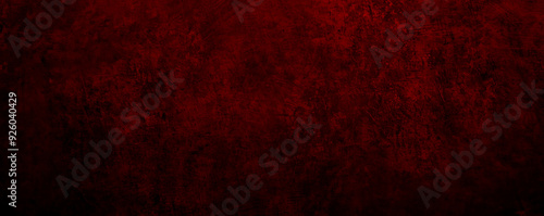 abstract dark red and black grunge texture painted backgroud