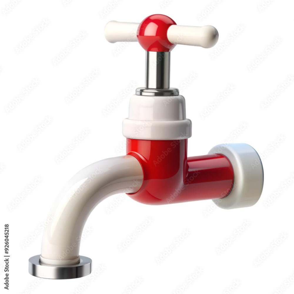 Faucet isolated