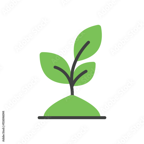  Trees Planting vector icon