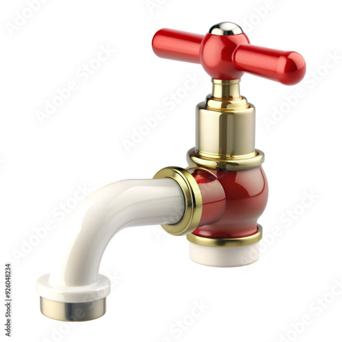 Faucet isolated