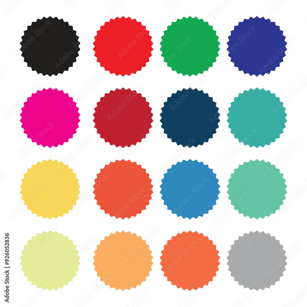 Geometric Shape icon set vector illustration Geometric Shape icon set vector illustration