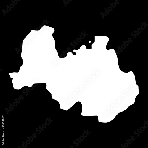 Al Bayda governorate, administrative division of the country of Yemen. Vector illustration. photo