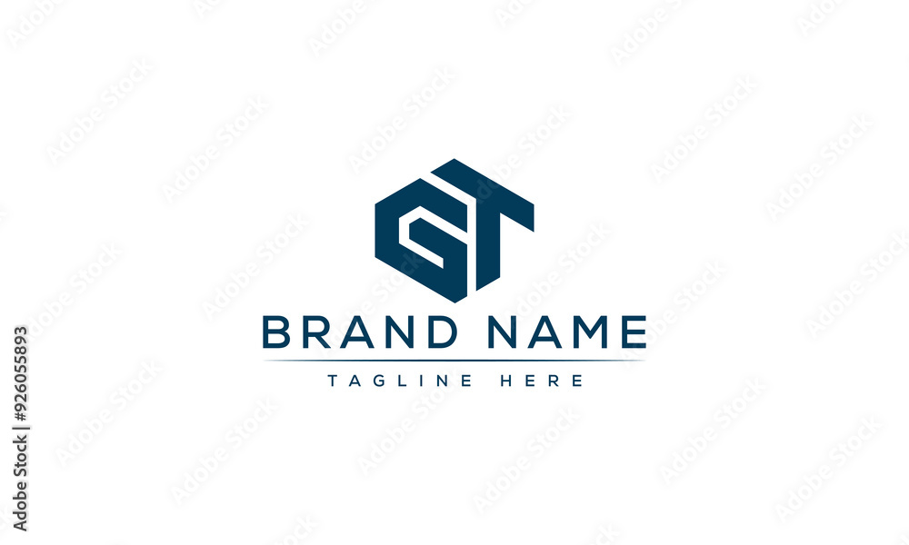 Logo design letter GT . Elegant modern. Vector template. Logo design letter GT . Elegant modern. Vector template.