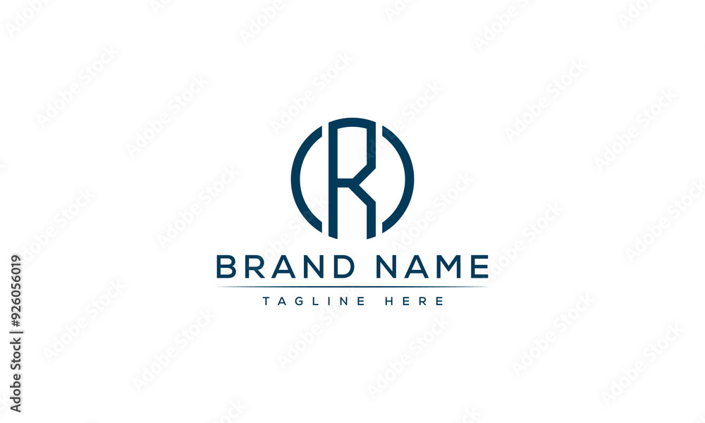 Logo design letter R . Elegant modern. Vector template. Logo design letter R . Elegant modern. Vector template.