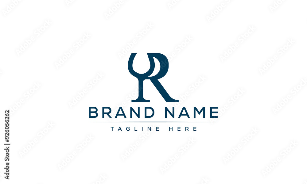 Logo design letter R . Elegant modern. Vector template. Logo design letter R . Elegant modern. Vector template.
