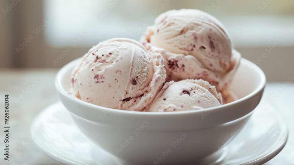 Delicious scoops of vanilla Delicious scoops of vanilla