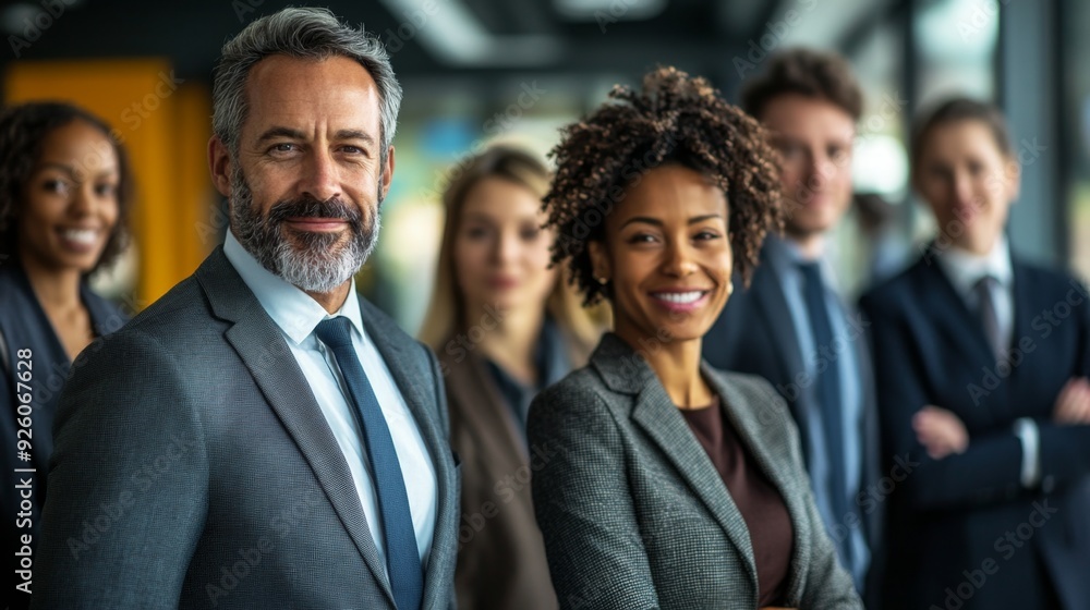Confident Business Team in Confident Business Team in