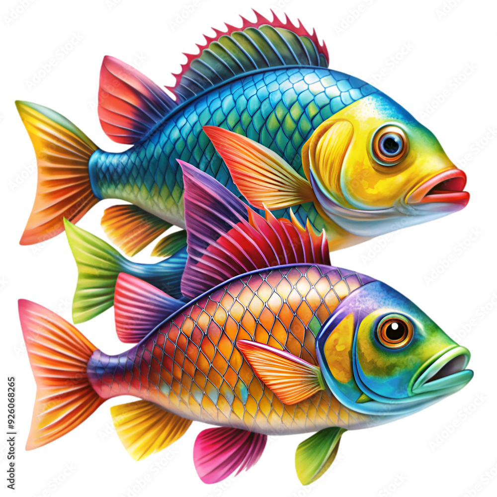 Fototapeta premium Marine Fish isolated