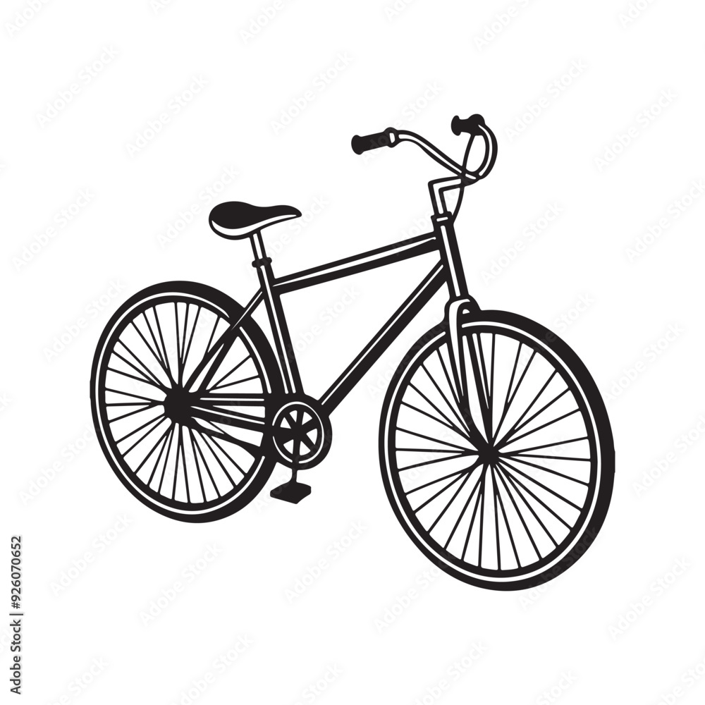 Versatile Bicycle Clip Art Silhouettes for Graphic Design. Versatile Bicycle Clip Art Silhouettes for Graphic Design.