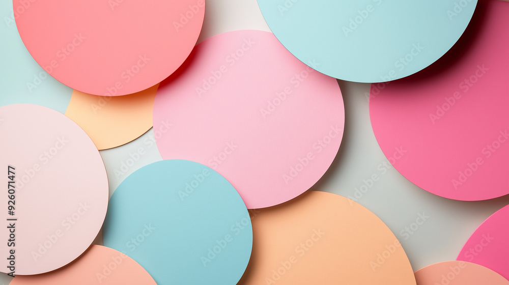 a minimalist background featuring overlapping abstract shapes in soft pastel hues a minimalist background featuring overlapping abstract shapes in soft pastel hues