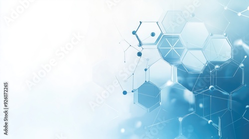 Abstract geometric science background for medical purposes or futuristic art gallery arrangement concept.