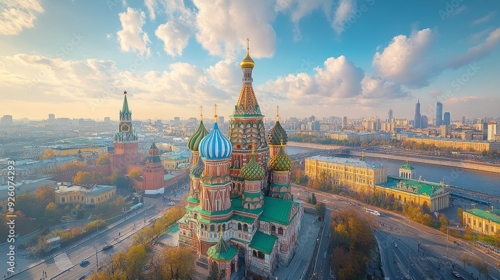 Obraz premium St. Basil's Cathedral in