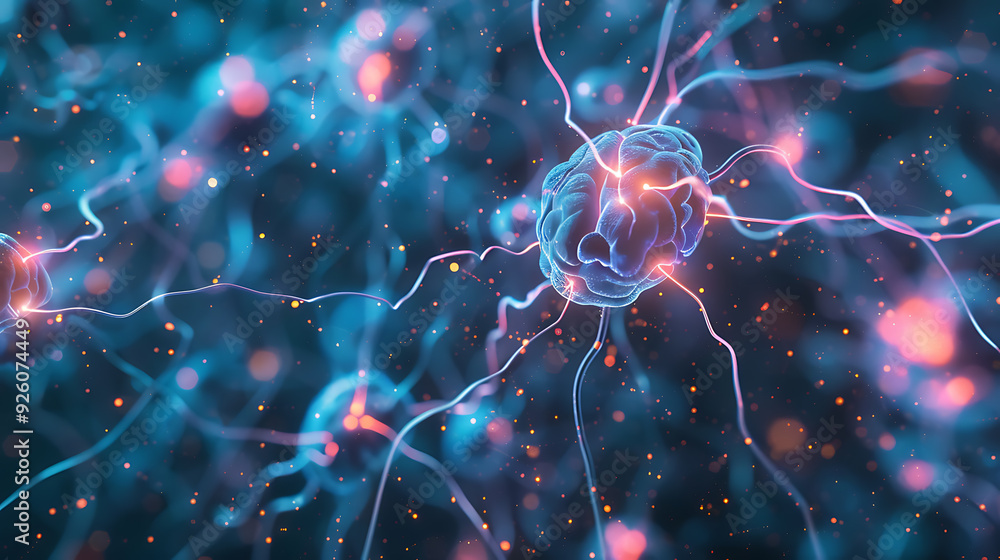 Illustration of neural network highlighting neurons involved in addiction, focusing on synapses affected by opioid use, depicting the complex brain activity linked to substance dependence
Illustration of neural network highlighting neurons involved in addiction, focusing on synapses affected by opioid use, depicting the complex brain activity linked to substance dependence