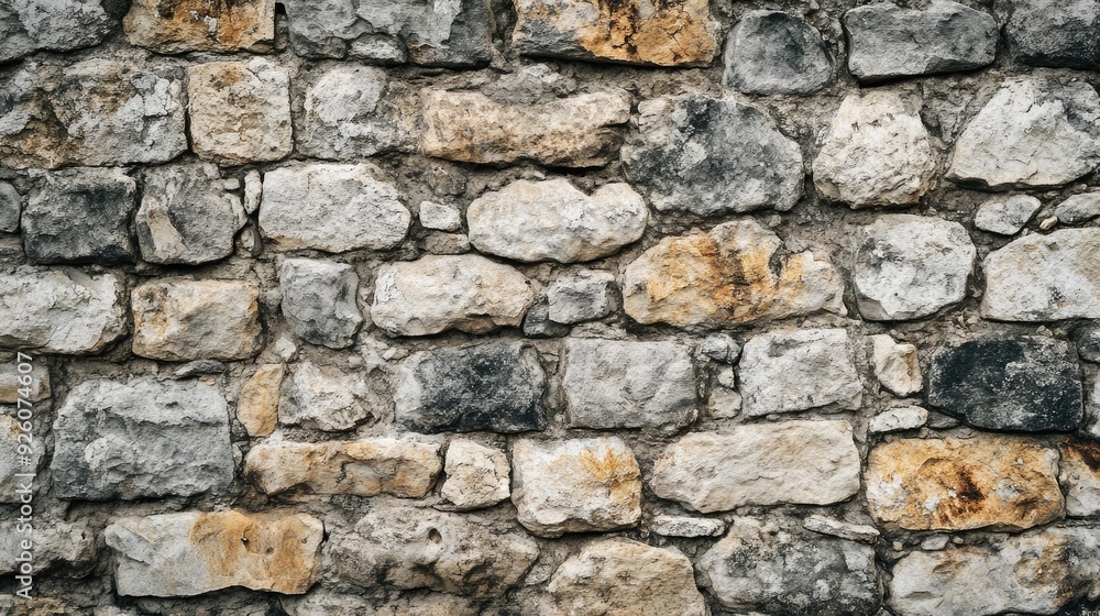 A rustic, stone wall background with a natural texture, perfect for historical or architectural themes A rustic, stone wall background with a natural texture, perfect for historical or architectural themes