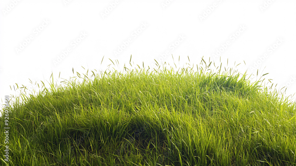Fototapeta premium Lush Green Grass Hill
