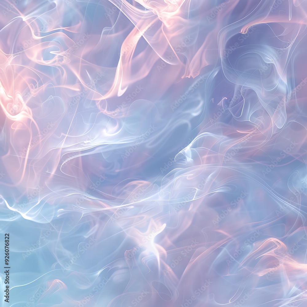 Fototapeta premium A light, airy background with faint, swirling patterns in pastel colors, giving a delicate and ethereal feel. 8k UHD, suitable for high-quality printing or digital display. 