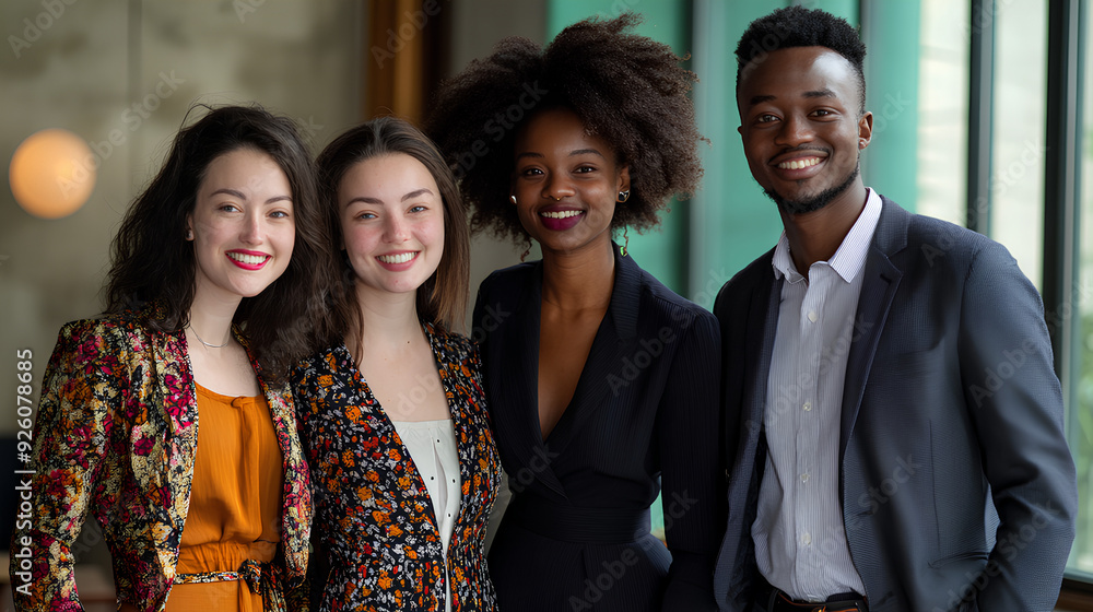 Diverse racial and cultural group of people in the workforce, concept of inclusion, and benefit from a wide range of talent pool Diverse racial and cultural group of people in the workforce, concept of inclusion, and benefit from a wide range of talent pool