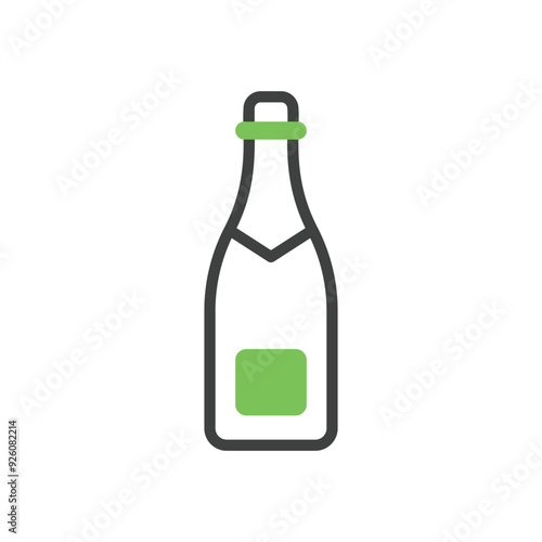 Champagne vector icon