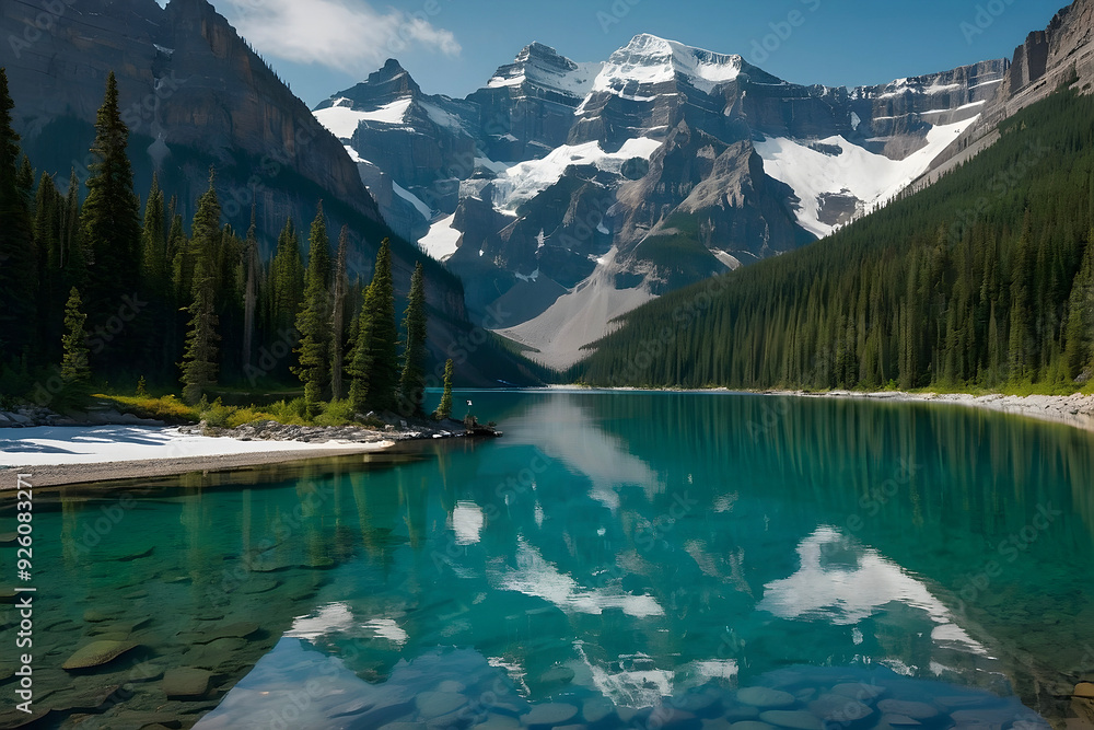 Breathtaking Canadian Rockies, Exploring the Rugged Beauty of Alpine Landscapes Breathtaking Canadian Rockies, Exploring the Rugged Beauty of Alpine Landscapes