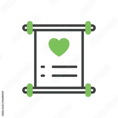 Wedding Vows vector icon