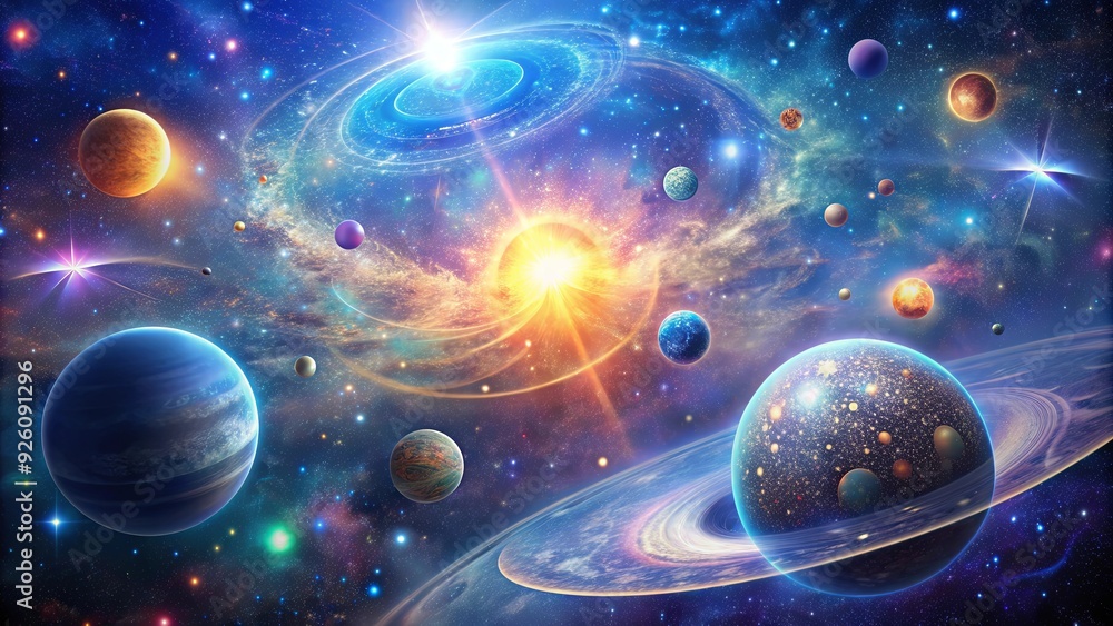 of the holographic nature of the universe with multiple dimensions and cosmic elements , holographic, universe of the holographic nature of the universe with multiple dimensions and cosmic elements , holographic, universe