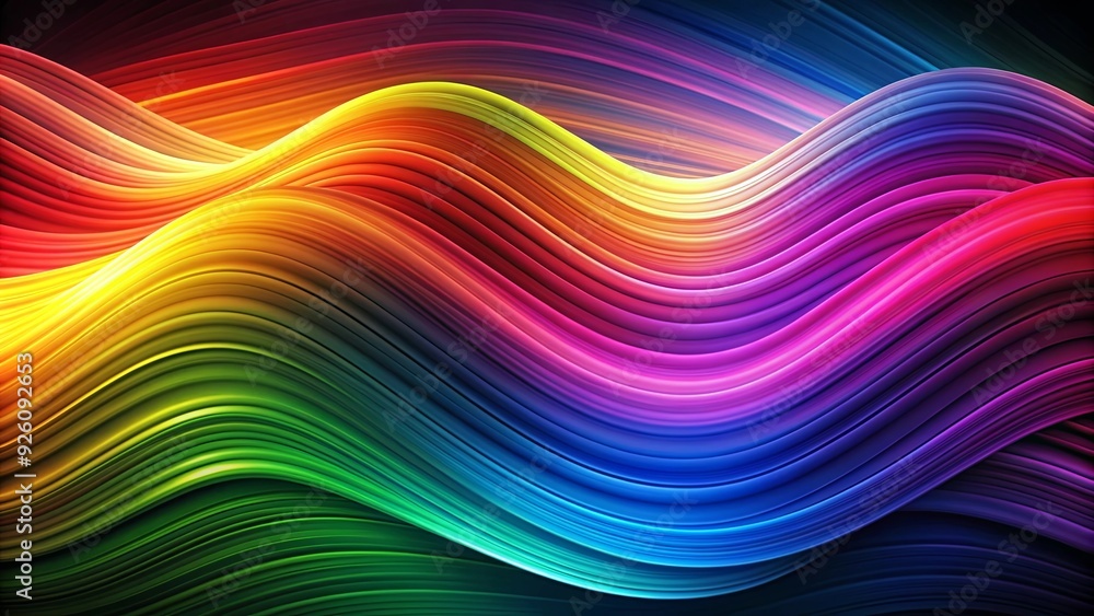 Abstract background with colorful creative waves, spectrum, and lines , rainbow, vibrant, spectrum, abstract, background, artistic Abstract background with colorful creative waves, spectrum, and lines , rainbow, vibrant, spectrum, abstract, background, artistic