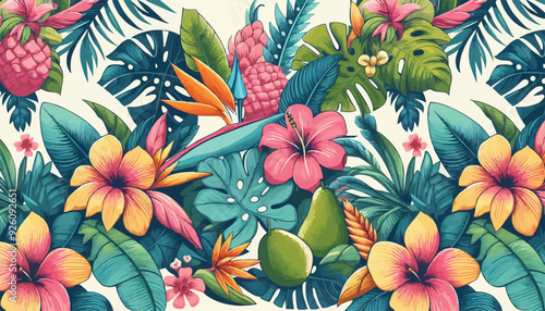 seamless floral pattern