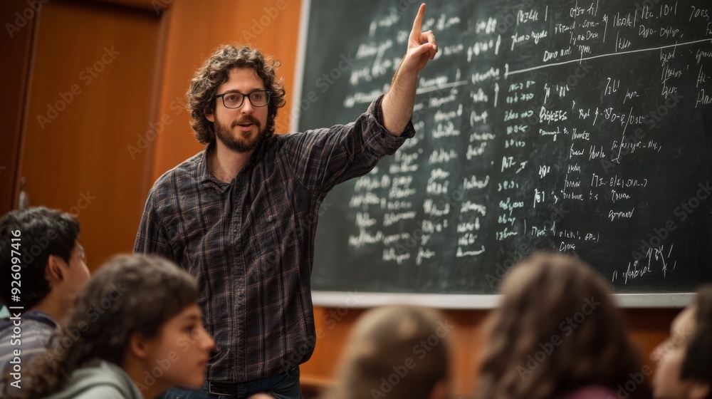 Teacher Explaining Concept in Teacher Explaining Concept in