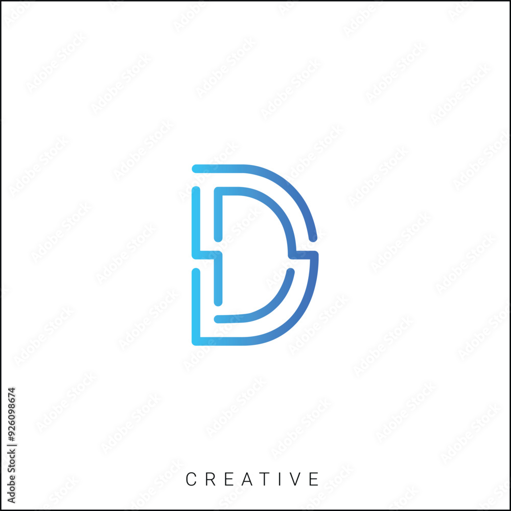 D Creative Latter Logo Design. By Custom Branding Logo. Creative Logo Design. Logo Template. Vector illustration. Modern Design. Monogram Design D Creative Latter Logo Design. By Custom Branding Logo. Creative Logo Design. Logo Template. Vector illustration. Modern Design. Monogram Design